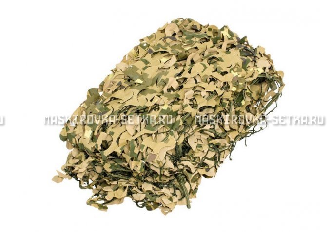 Массеть Camosystems Пейзаж-Профи Милитари 3D 1,8х6 м  – купить по цене 7700 руб. в интернет-магазине в городе Казань картинка 1
