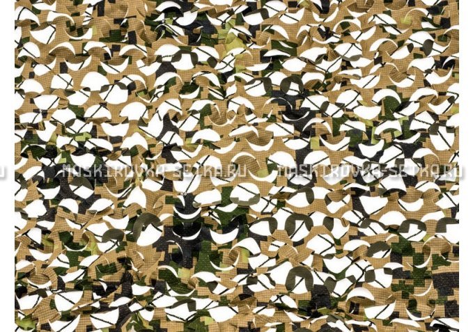 Массеть Camosystems Пейзаж-Профи Лес 3D 1,8х3 м  – купить по цене 3850 руб. в интернет-магазине в городе Казань картинка 2