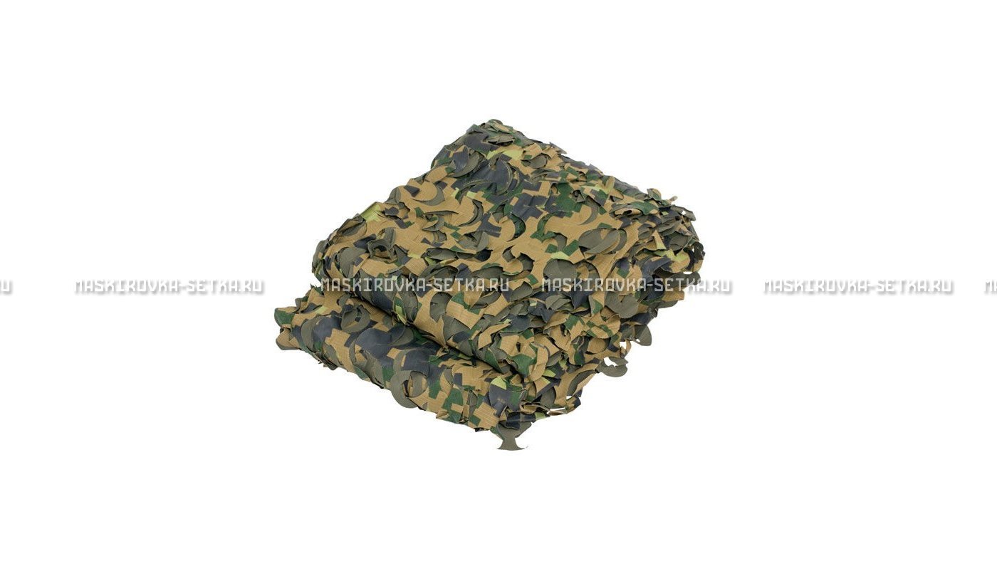 Сетка Camosystems Пейзаж Лес 3D 2,2х6 м  – купить по цене 6200 руб. в интернет-магазине в городе Казань картинка 6