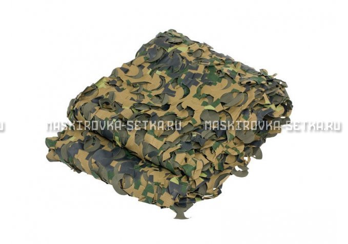 Сетка Camosystems Пейзаж Лес 3D 2,2х6 м  – купить по цене 6200 руб. в интернет-магазине в городе Казань картинка 1