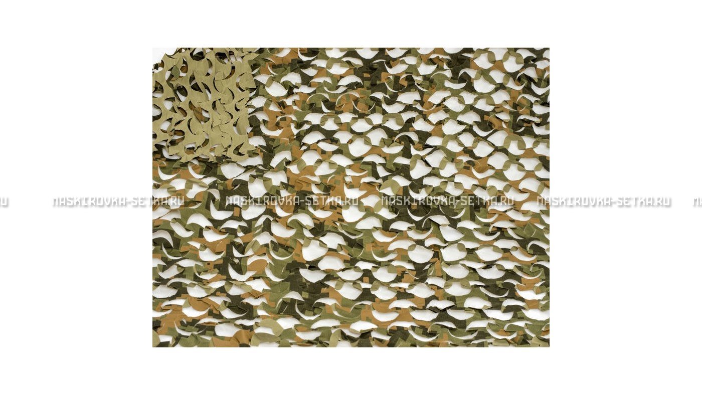 Сетка Camosystems Пейзаж Полынь 3D 2,4х6 м  – купить по цене 6200 руб. в интернет-магазине в городе Казань картинка 7