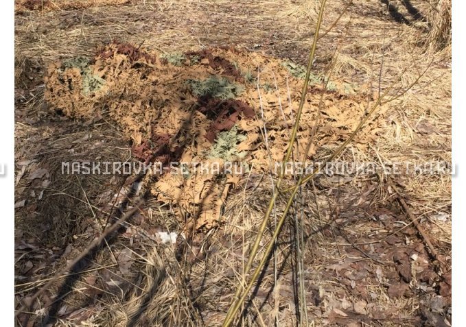 Маскировочная сеть МКТ-3П Камыш 2х3 м – купить по цене 3200 руб. в интернет-магазине в городе Казань картинка 5