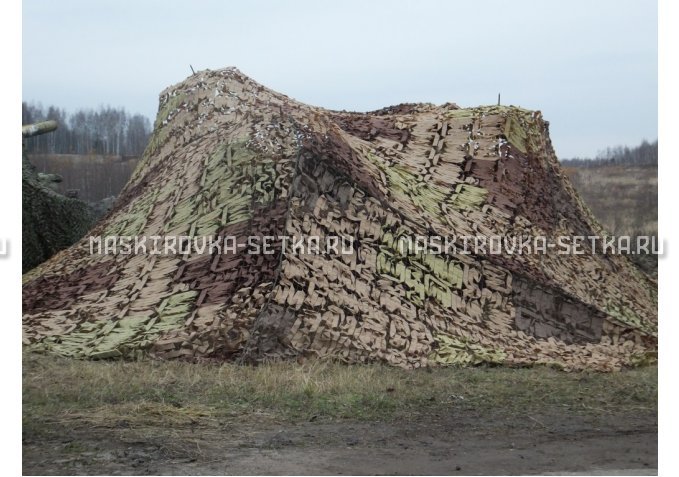 Маскировочный комплект МКТ-2П 12х18 м Поле без АП – купить по цене 58200 руб. в интернет-магазине в городе Казань картинка 2
