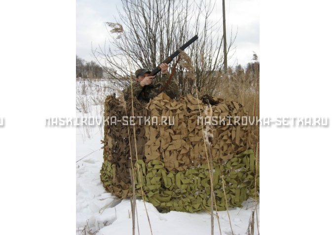 Маскировочная сеть МКТ-2П Поле 3х6 м – купить по цене 4700 руб. в интернет-магазине в городе Казань картинка 8