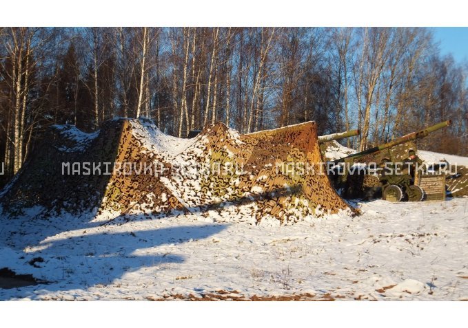 Маскировочная сеть МКТ-2П Поле 3х6 м – купить по цене 4700 руб. в интернет-магазине в городе Казань картинка 7