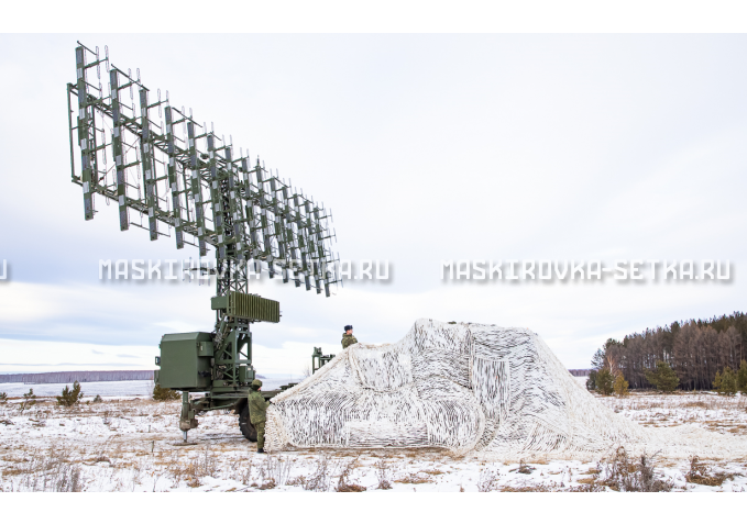 Маскировочный комплект МКТ-2С Снег 12х18 м без АП – купить по цене 58200 руб. в интернет-магазине в городе Казань картинка 9
