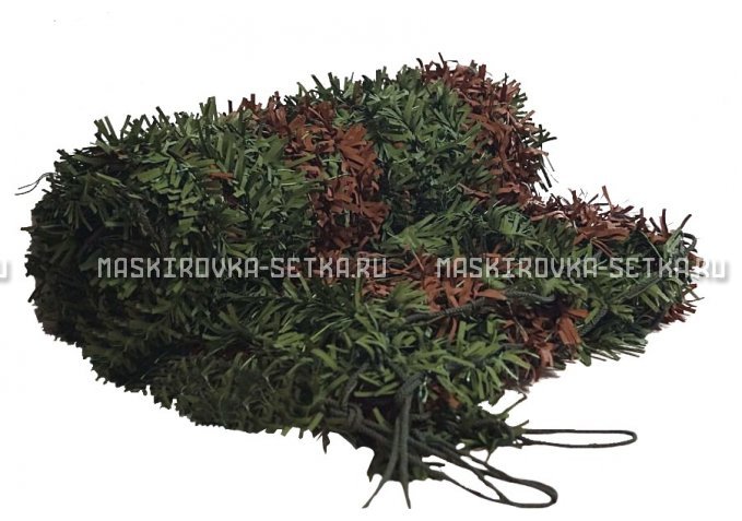 Маскировочная сеть Зеленя 2х3 м (зелено-коричневая) – купить по цене 3200 руб. в интернет-магазине в городе Казань картинка 5